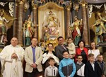 Maleni Josip, peto dijete u obitelji Bedeković, kršten u Vazmenoj noći u župnoj crkvi u Jalžabetu